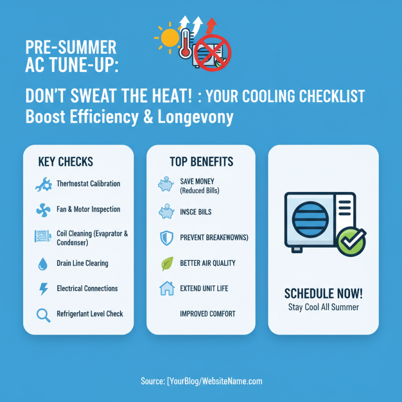 Why You Should Schedule an AC Unit Tune Up Before Summer Hits?