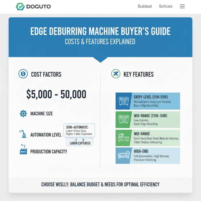How to Choose the Right Edge Deburring Machine for Your Needs?