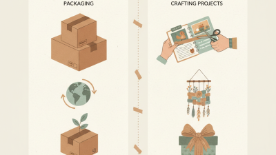 Top Uses of Kraft Tape for Packaging and Crafting Projects?