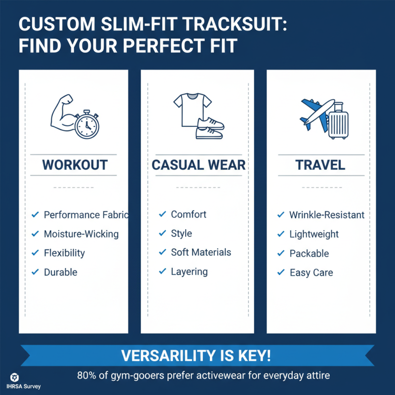 How to Choose the Best Custom Slim Fit Tracksuit for You?