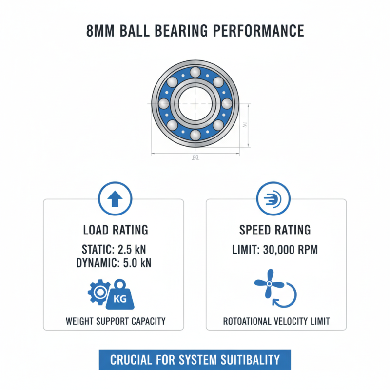 What is an 8mm ball bearing and how is it used?