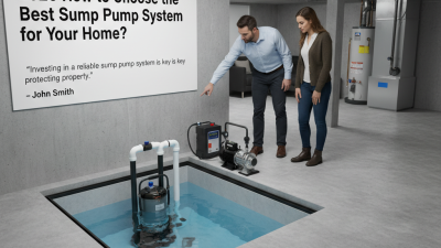 2026 How to Choose the Best Sump Pump System for Your Home?