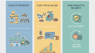 How to Choose the Right Food Machinery for Your Business Needs?