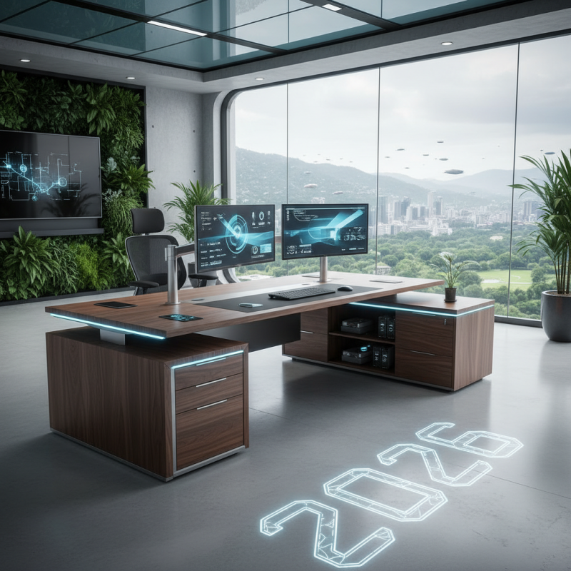 2026 Top Modern Executive Desk Trends for Home and Office Setup?