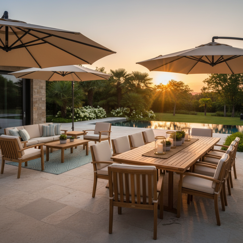 How to Choose the Perfect Teak Patio Set for Your Outdoor Space?