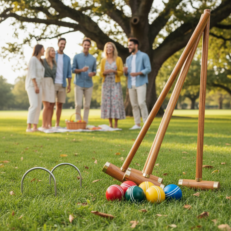 Why Choose a Wooden Croquet Set for Your Outdoor Games?