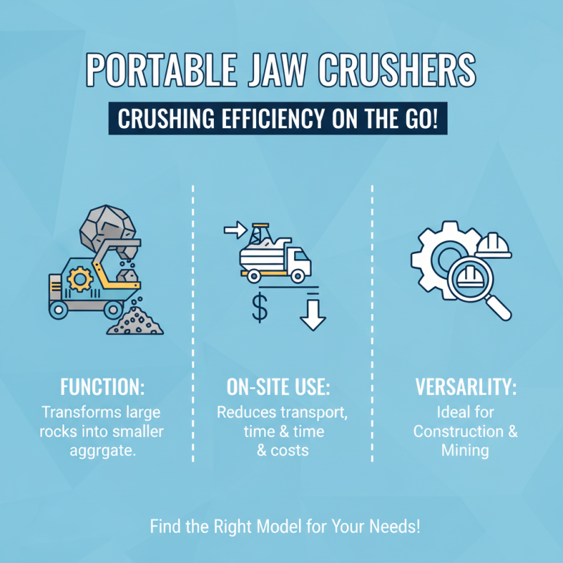 2026 How to Choose the Best Portable Jaw Crusher for Your Needs?