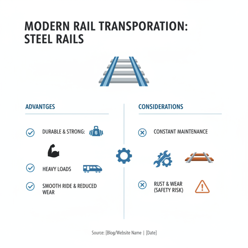 Top Railroad Rail Types Explained for Modern Transportation Needs?