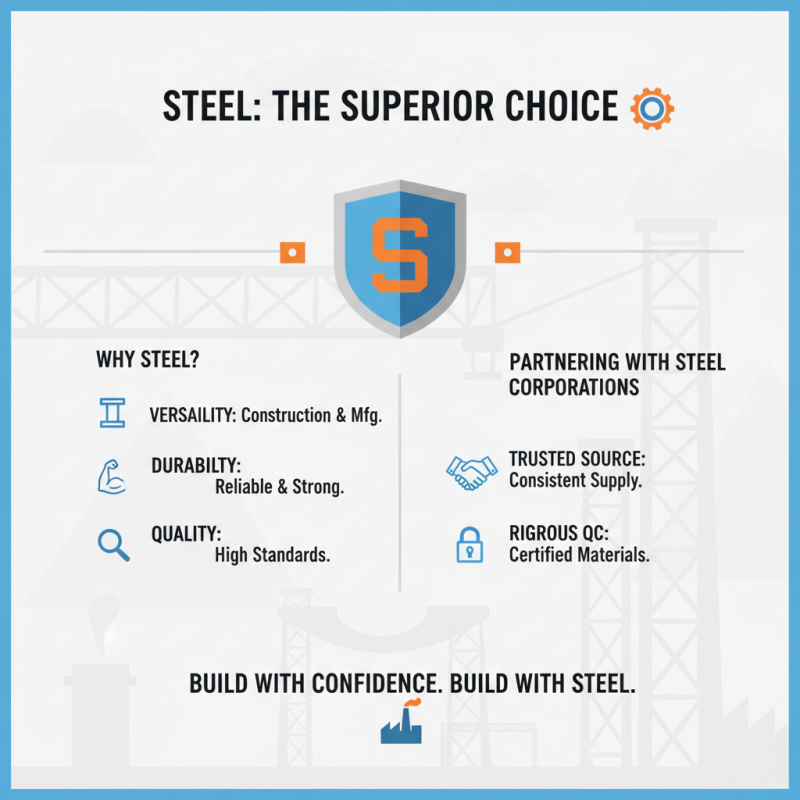 Why Choose a Steel Corporation for Your Business Needs?