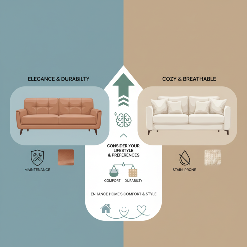 2026 How to Choose the Best Sofa Fabric for Your Home Decor?