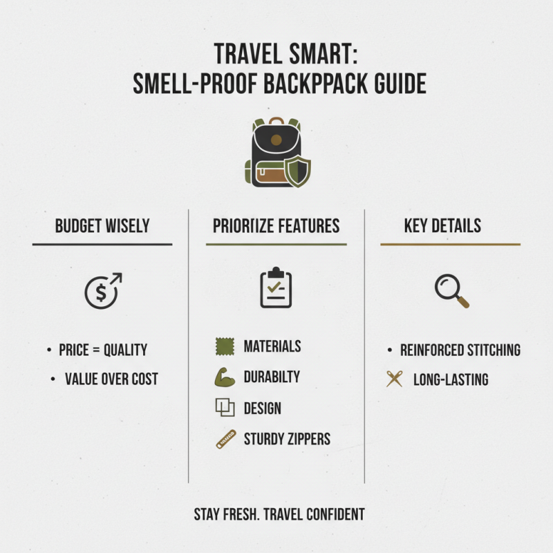 How to Choose the Best Smell Proof Backpack for Travel?