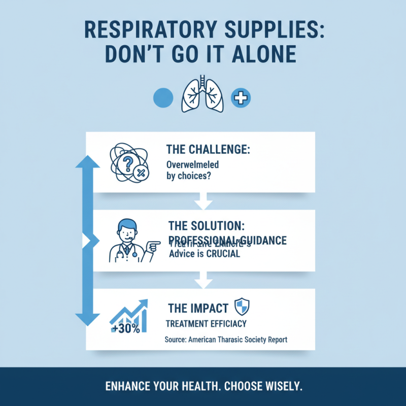 How to Choose the Best Respiratory Supplies for Your Needs?