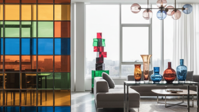 Why Is Colored Glass Popular in Modern Design?
