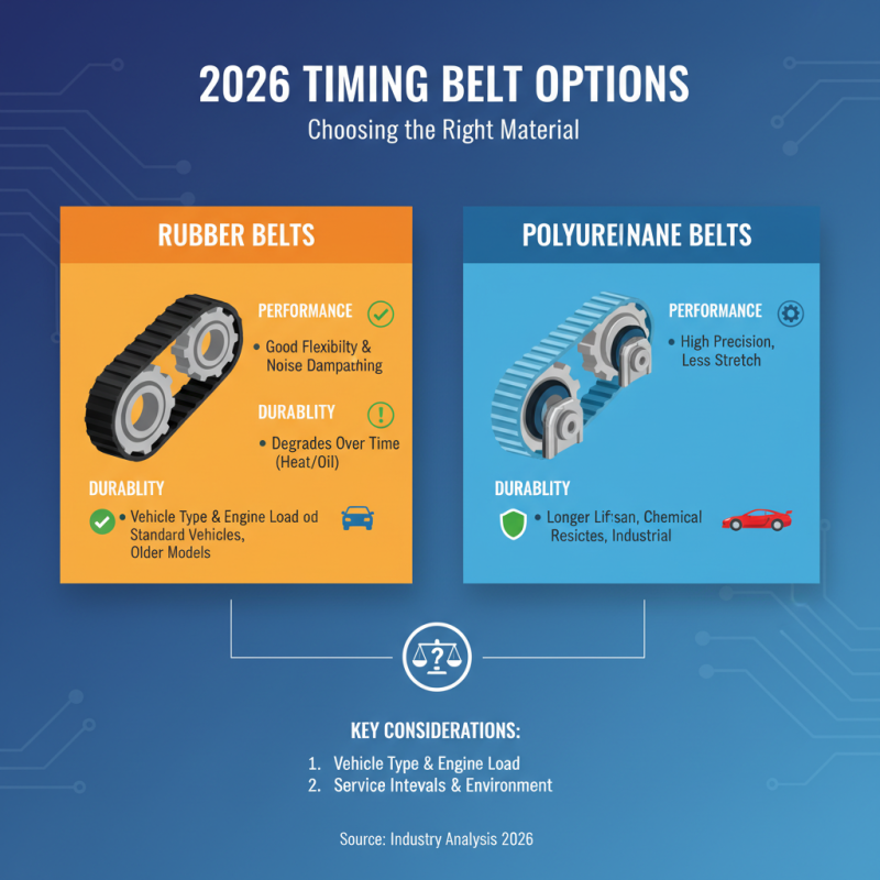 The Best Timing Belt Options for Your Vehicle in 2026?