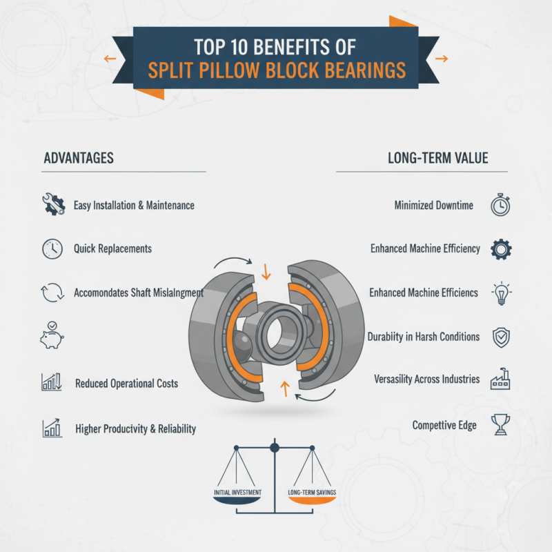 Top 10 Benefits of Split Pillow Block Bearings for Industrial Applications