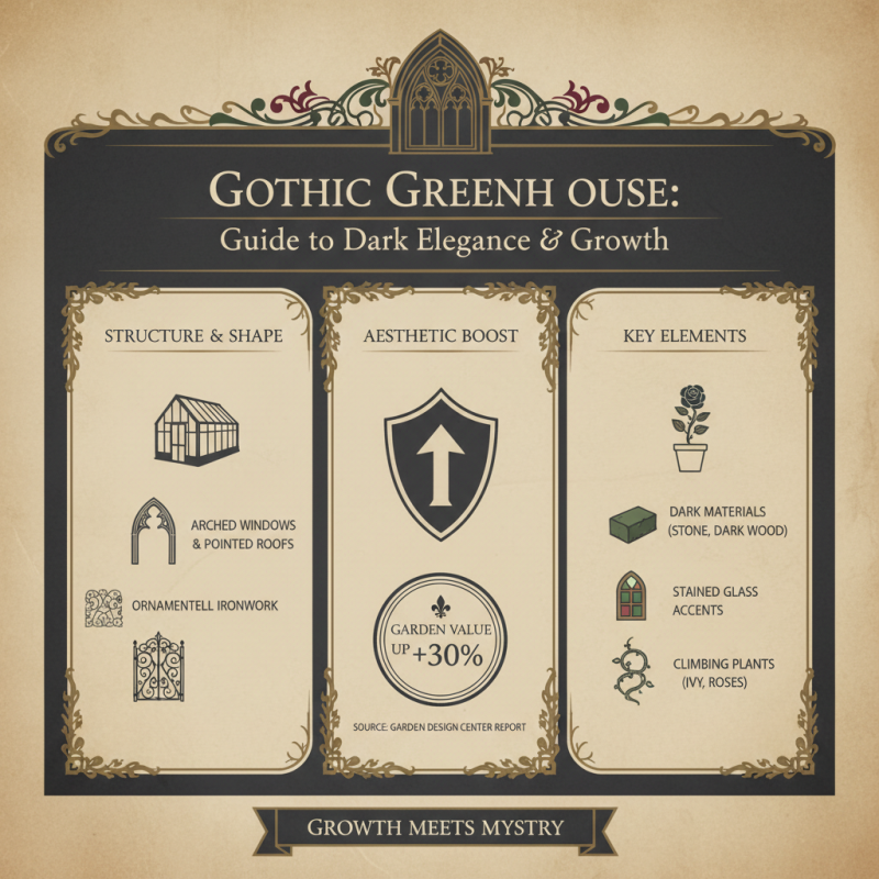How to Build a Gothic Greenhouse for Your Garden Sanctuary?
