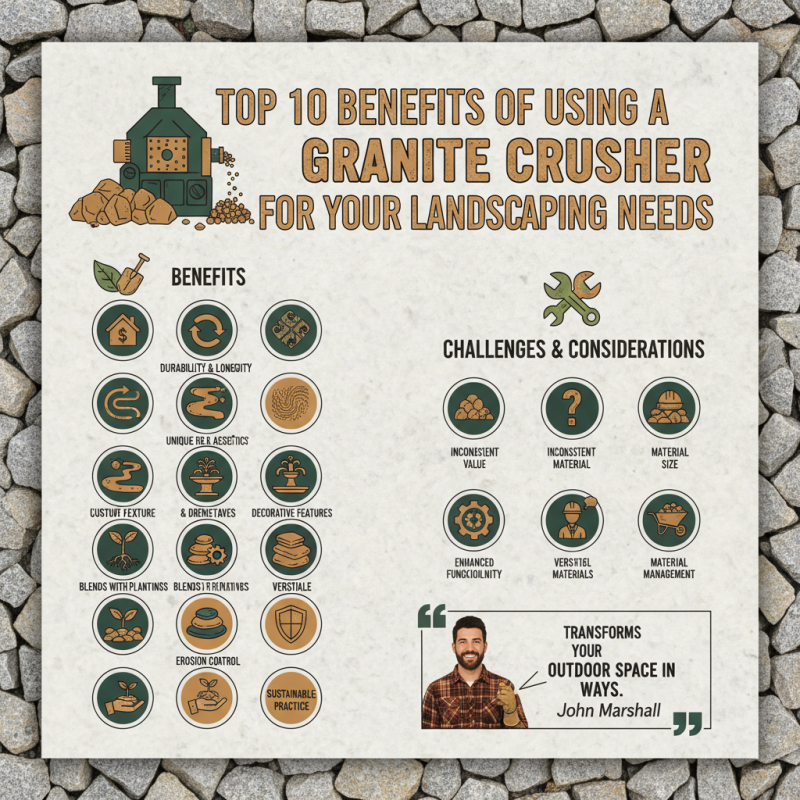 Top 10 Benefits of Using a Granite Crusher for Your Landscaping Needs?
