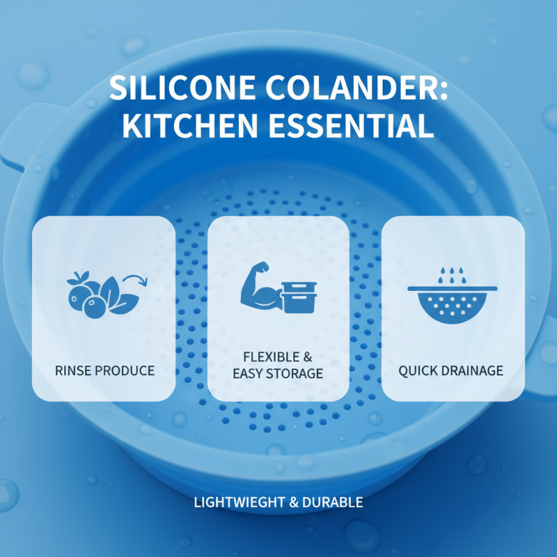 What is a Silicone Colander and How to Use It?