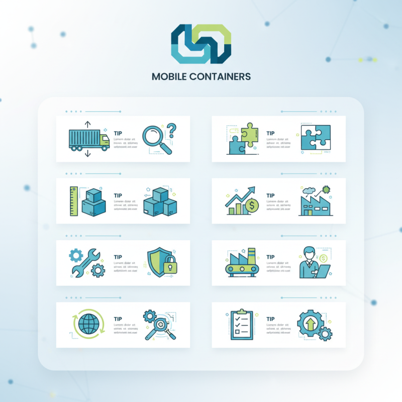 10 Essential Tips for Choosing the Right Mobile Container for Your Needs?