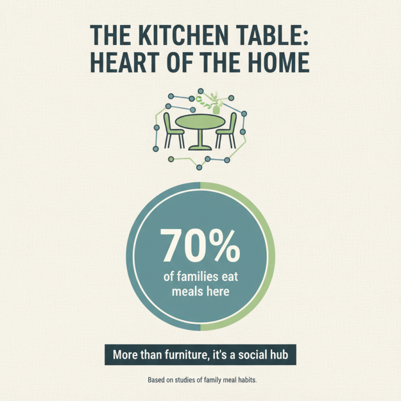What is a Kitchen Table and its Importance in Home Life?
