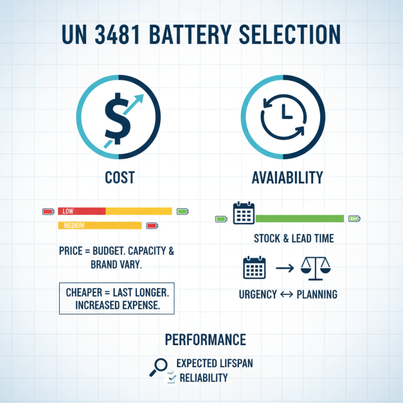 How to Choose the Right UN 3481 Battery for Your Needs?