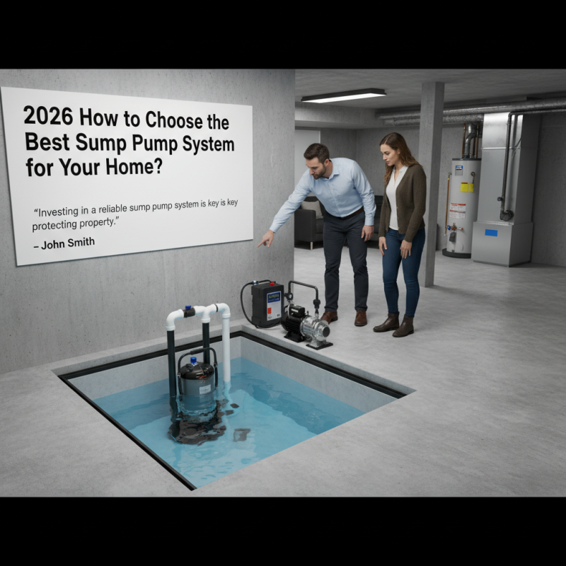 2026 How to Choose the Best Sump Pump System for Your Home?