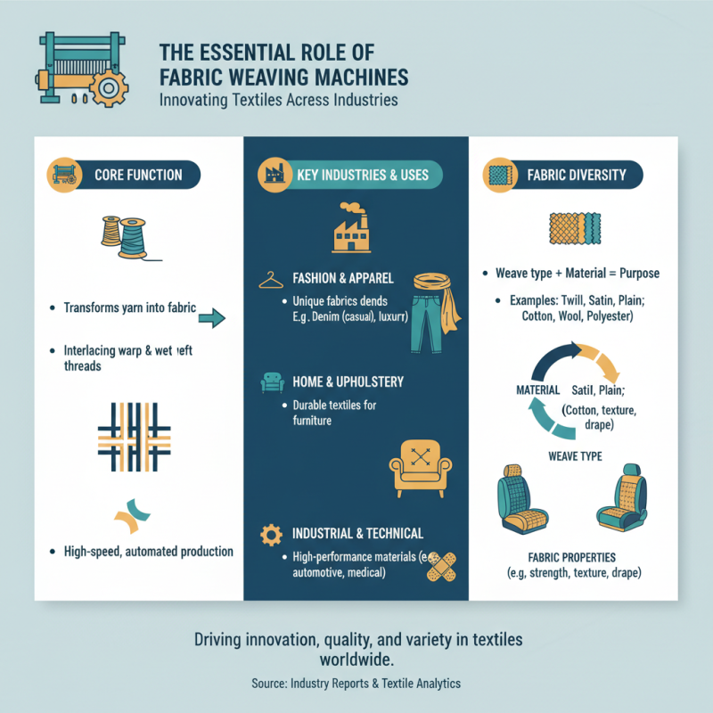 What is a Fabric Weaving Machine and How Does it Work?