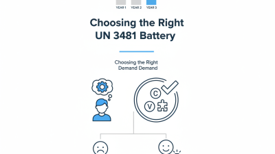 How to Choose the Right UN 3481 Battery for Your Needs?