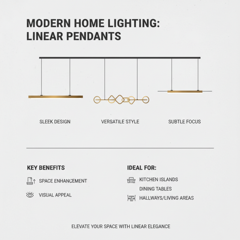 2026 Best Linear Lighting Pendant Designs for Your Home?
