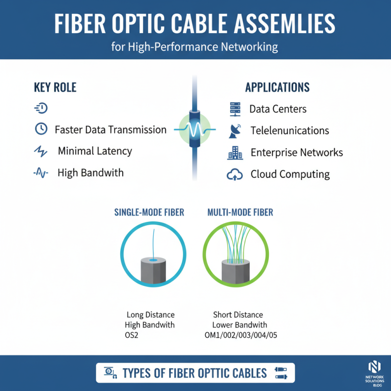 2026 Best Fiber Optic Cable Assemblies for High Performance Networking?