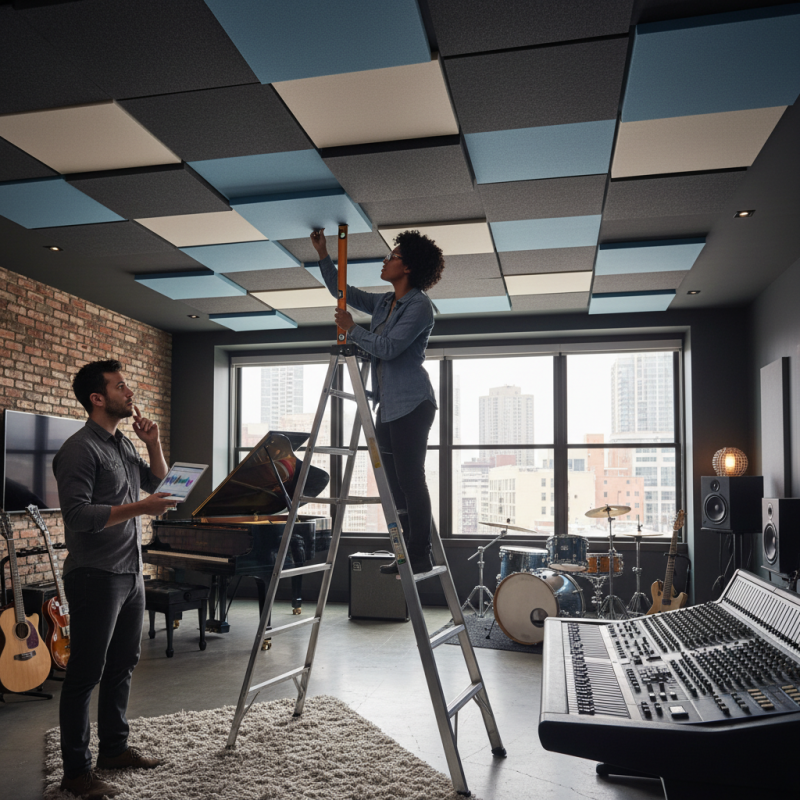 How to Install Sound Panels for Ceiling to Improve Acoustics?
