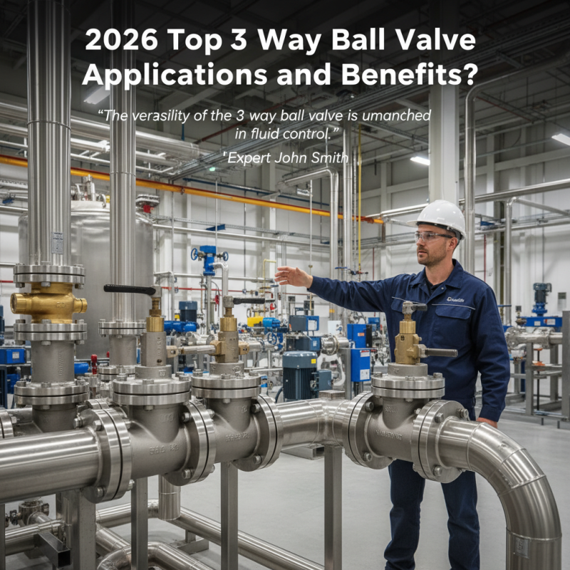2026 Top 3 Way Ball Valve Applications and Benefits?