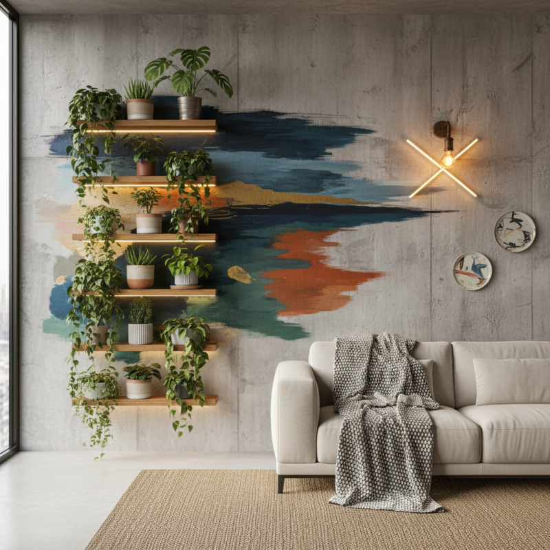 10 Essential Tips for Decorating a Concrete Wall in Your Home?