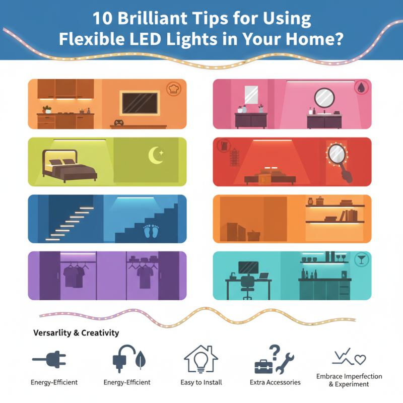 10 Brilliant Tips for Using Flexible LED Strip Lights in Your Home?