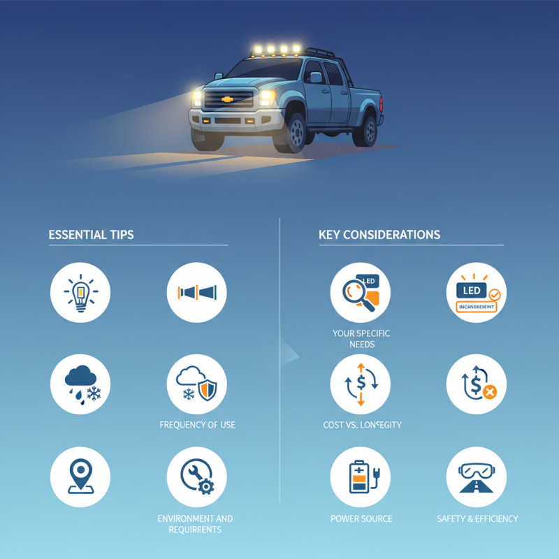 10 Essential Tips for Choosing the Best Truck Work Lights