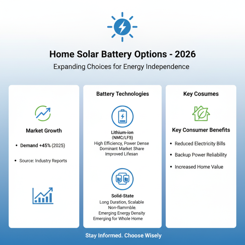 Best Solar Power Battery for Home Use in 2026?