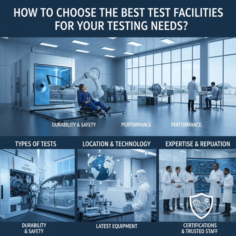 How to Choose the Best Test Facilities for Your Testing Needs?