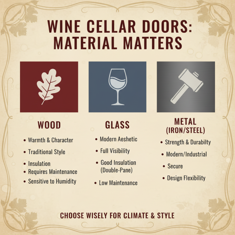 2026 How to Choose the Perfect Wine Cellar Doors for Your Home?