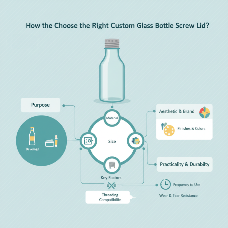 How to Choose the Right Custom Glass Bottle Screw Lid?