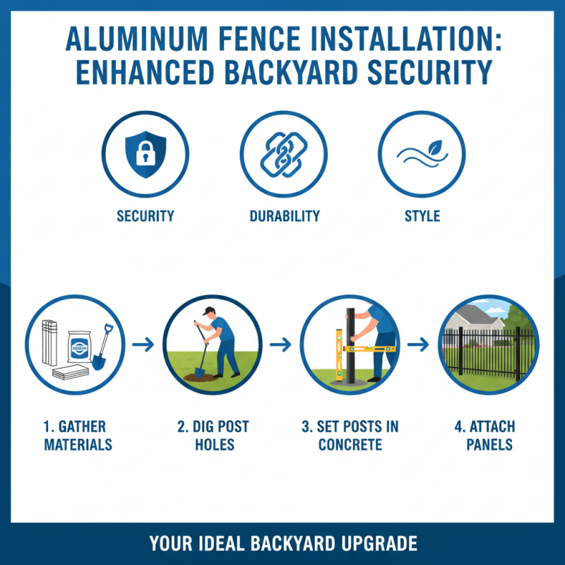 How to Install an Aluminum Fence in Your Backyard for Maximum Security