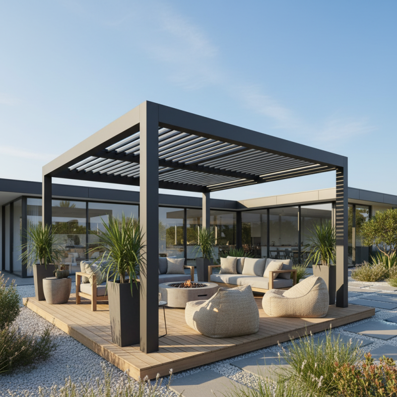 2026 Top Trends in Modern Aluminum Pergola Designs for Your Outdoor Space?