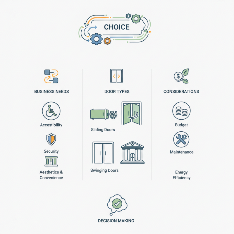 How to Choose the Right Automatic Doors for Your Business Needs?