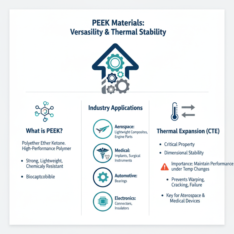 How to Understand the Coefficient of Thermal Expansion for PEEK Materials?