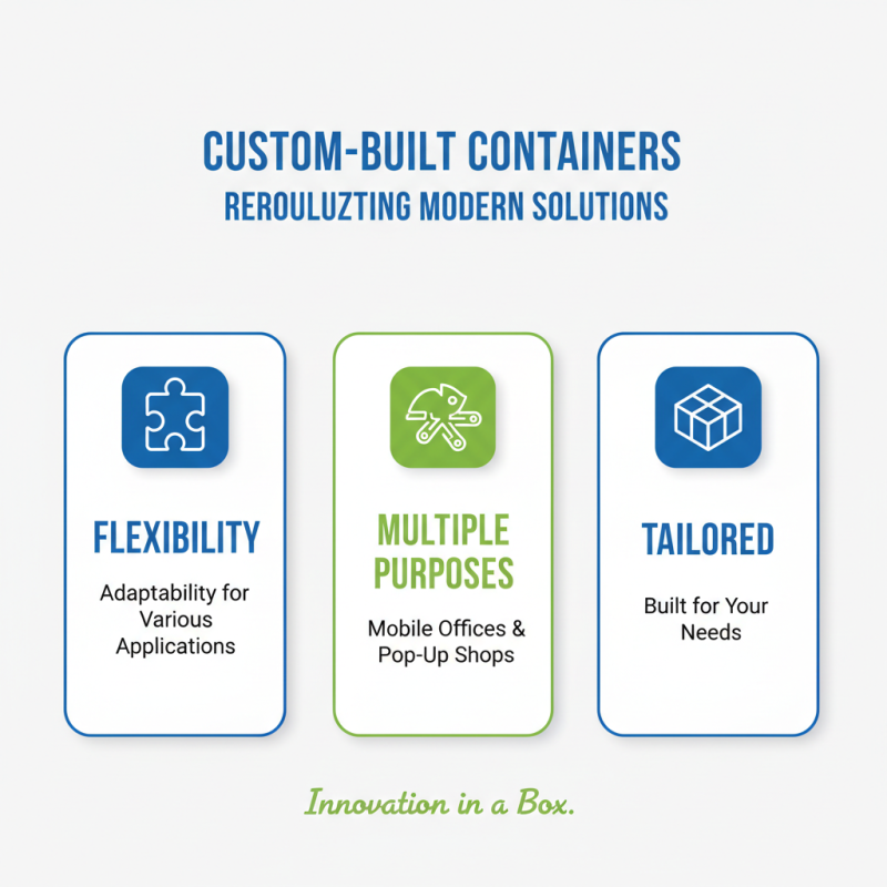 Top Benefits of Custom Built Containers for Modern Solutions?