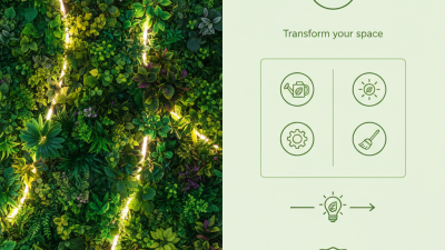 How to Create Stunning Artificial Green Walls for Your Space?