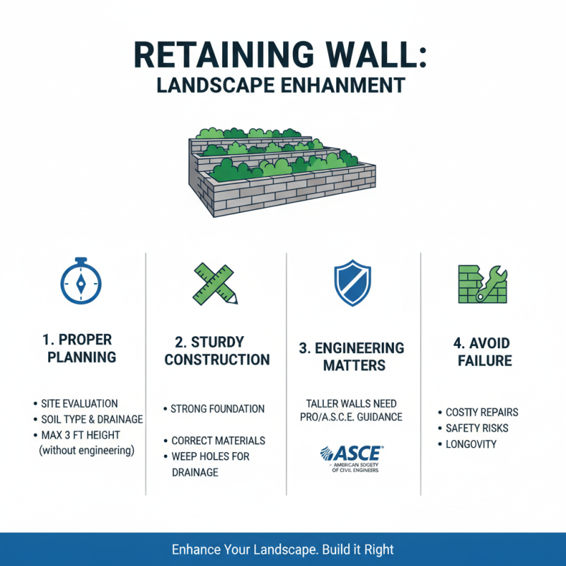 How to Build a Retaining Wall in 2026 for Your Landscape Design?