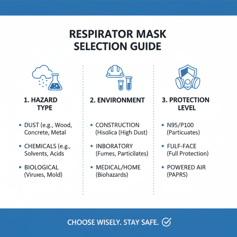 How to Choose the Right Respirator Mask for Your Needs?