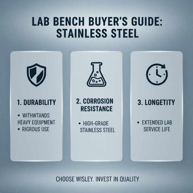 2026 Best Stainless Steel Lab Bench Options for Every Need