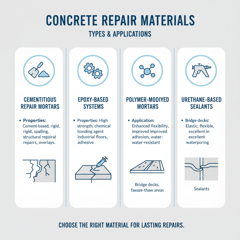 Top 10 Concrete Repair Materials You Need for Durable Repairs?