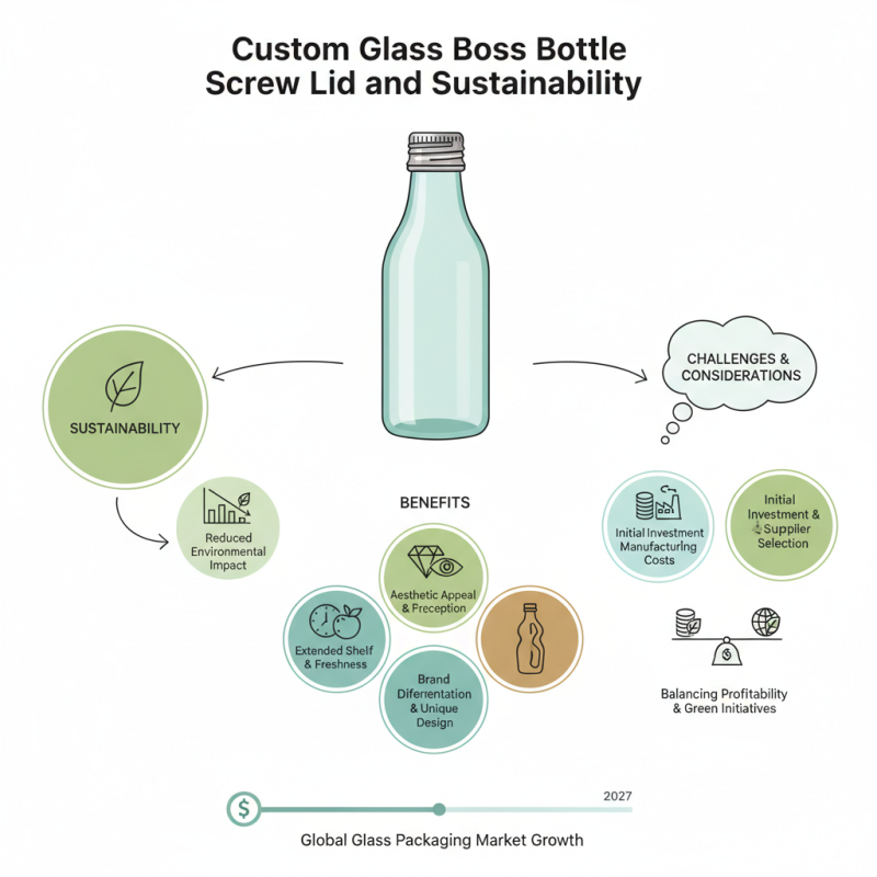 What is a Custom Glass Bottle Screw Lid and its Benefits?